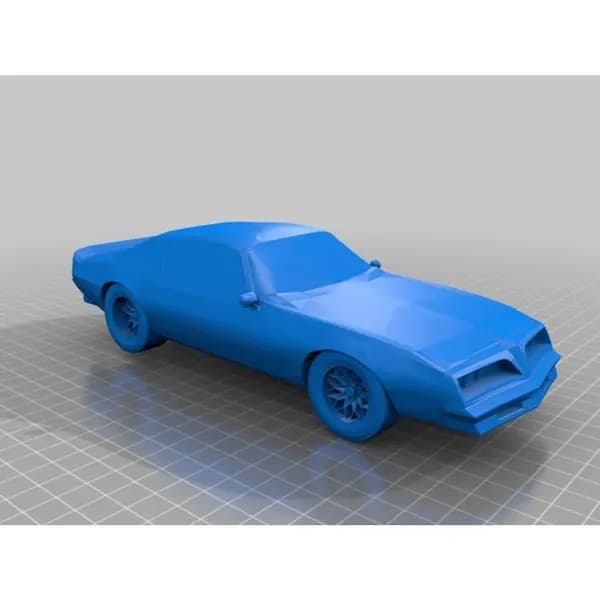 Pontiac Trans Am. Масштабная модель 1:72.