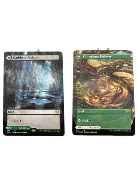 Волшебство в твоих руках: Уникальная карта Magic: The Gathering (MTG) Прокси-карта с Прозрачная защитная пленка защитит вашу колоду в качестве подарка.