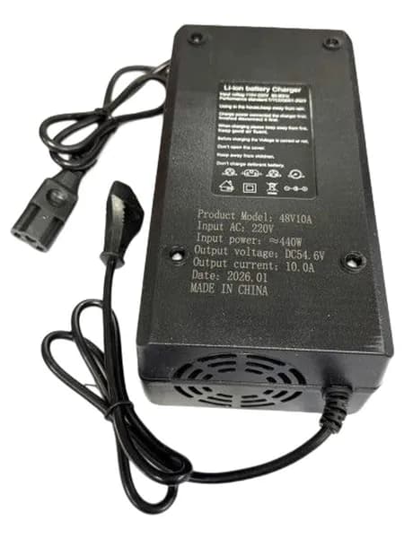 Зарядное устройство 48V (54.6V) 10A разъем C13 (с кулером) для электросамокатов