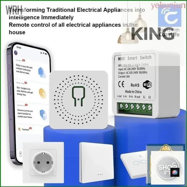 Модуль реле zigbee 2 канала (без нейтрали) RLZBNN02-CSLZ0326-AAA