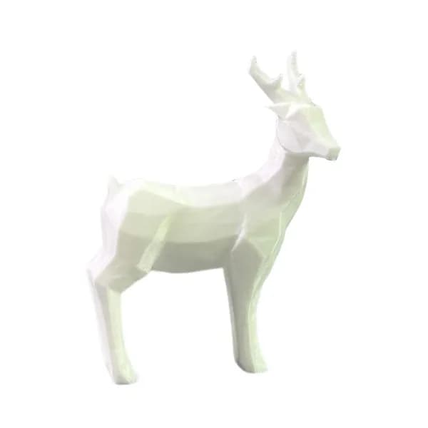 3D напечатанная фигурка оленя для праздничного и повседневного интерьера