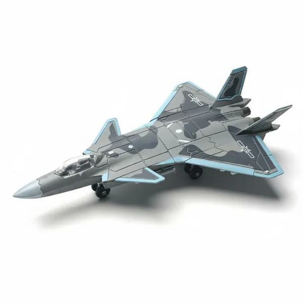 Сборная модель истребителя F-22 для мальчиков Китай J-20