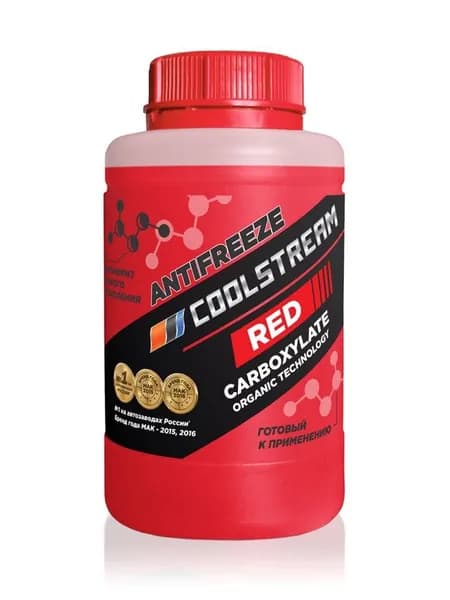 Антифриз "CoolStream Red" красный 0.9кг (CS-010901-RD)