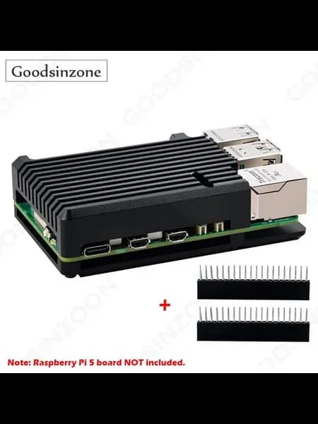 Алюминиевый корпус для Raspberry Pi 5