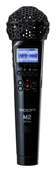 Zoom M2 MicTrak Ручной стереорекордер 32-bit Float, портативный, микрофоны X/Y, 32-bit Float запись