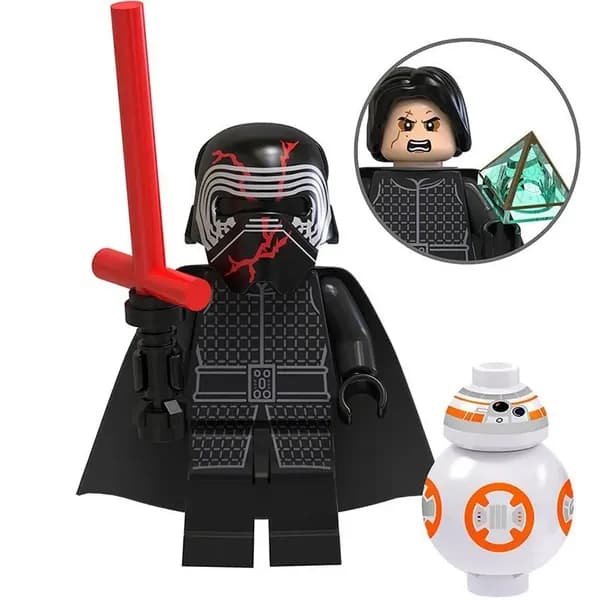 Конструктор Star Wars: Фигурка Кайло Рен Совместим с Лего Подарок для мальчиков на Рождество/День рождения