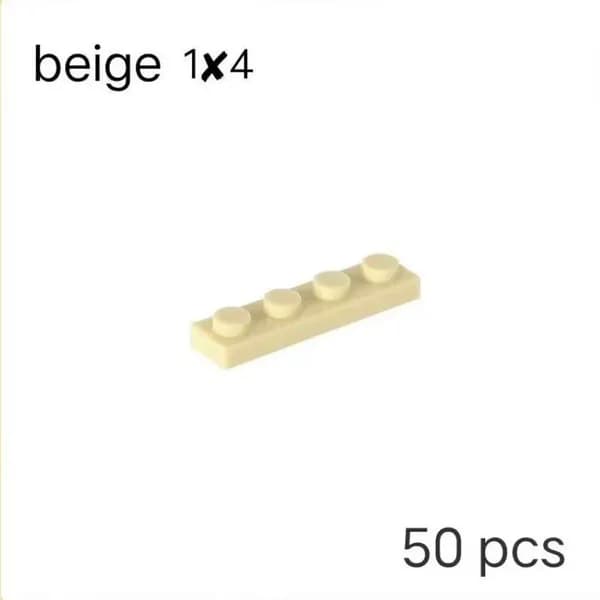 MOC 1x4 небольшие кирпичные строительные блоки совместимые с 3710 основным тонким кирпичом