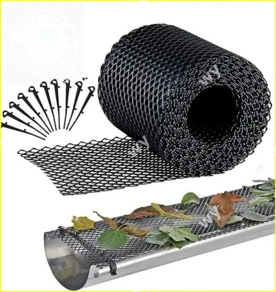 Эксклюзивная решетка 600x160 мм из пластика ABS черного цвета