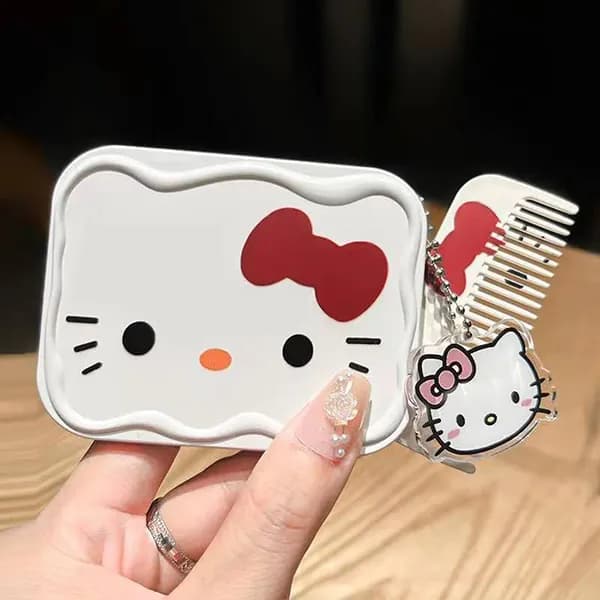 Мини-зеркало для макияжа Sanrio Hello Kitty