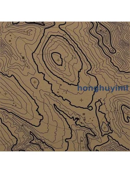 Лист Kydex 300x300x1.5/2 мм, текстура Simple Terrain - для ножен и тактических аксессуаров (1 шт)