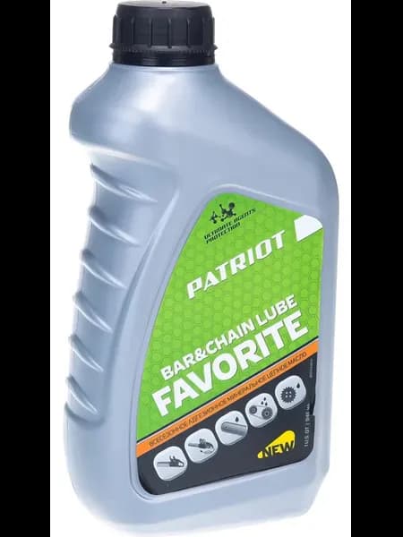 Масло цепное FAVORITE BAR&CHAIN LUBE (0.946 л) PATRIOT