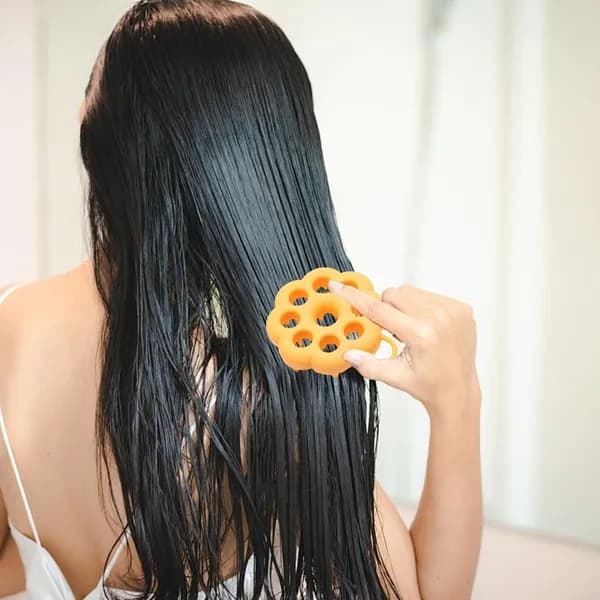 Силиконовый Скруббер Для Кожи Головы
