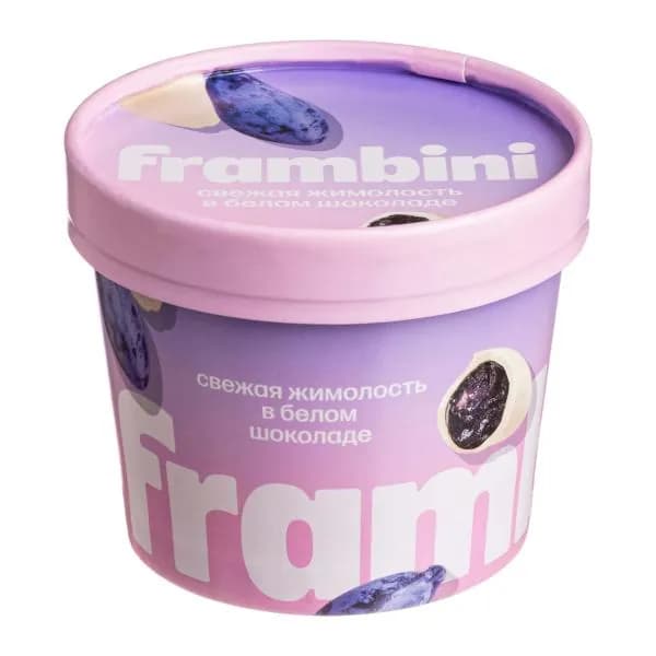 Жимолость в белом шоколаде быстрозамороженная Frambini 130г