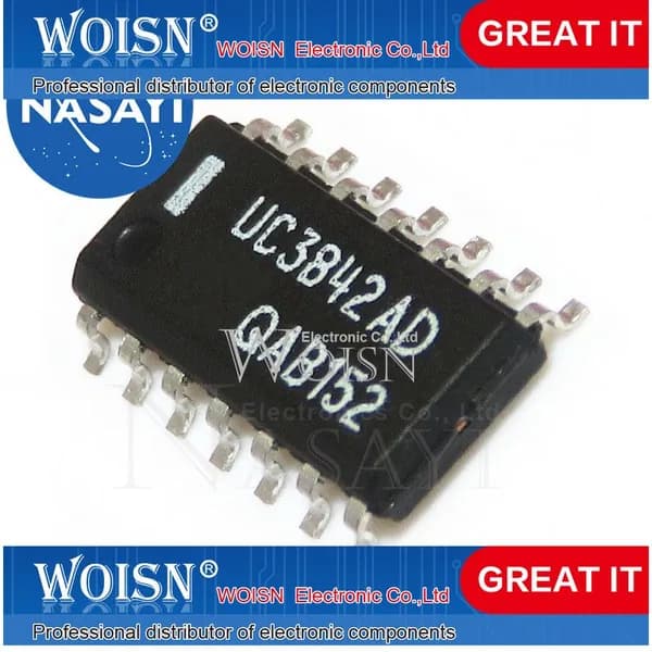 5шт UC3842AD UC3842 3842AD SOP-14 наличный товар
