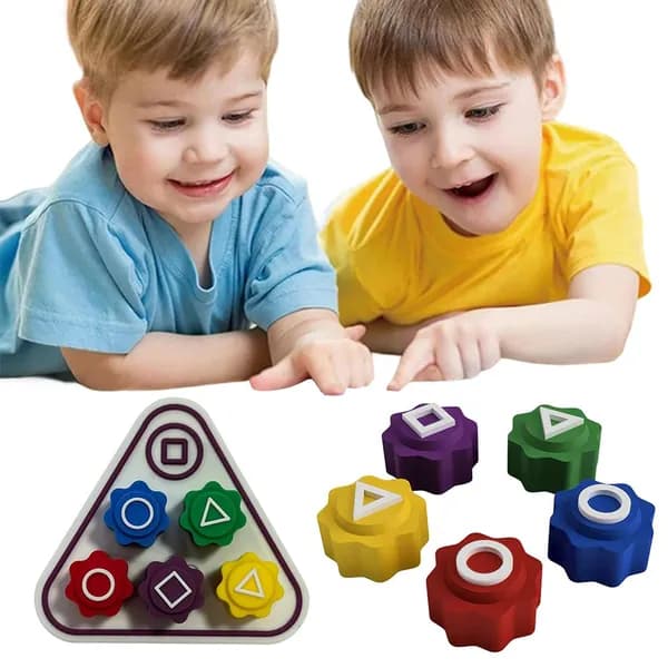 Игровые кости из ПВХ, 5 шт., треугольное основание