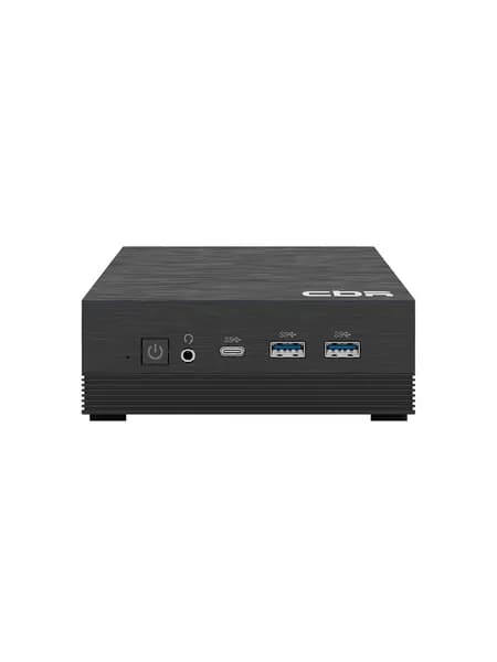 CBR Мини-ПК MiniPC-DT005 (AMD Ryzen 5 3500U, RAM 16 ГБ, SSD 512 ГБ, AMD Radeon Graphics, Windows), CBR-MPC-DT005-R53500U-16gb-512gb-WP, черный