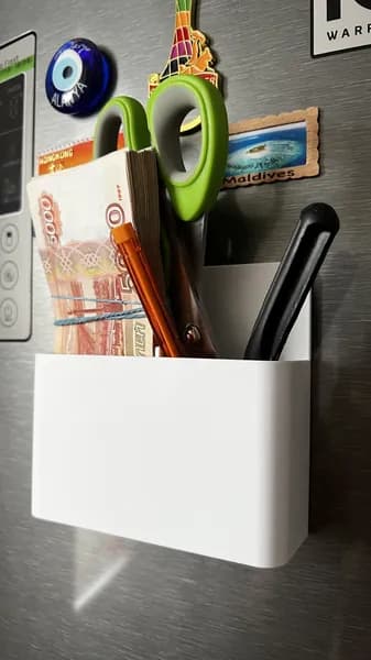 GEALFIS Магнитный держатель для маркеров и мела, подставка органайзер 12x12x5 см для школьной доски