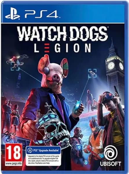 Игра Watch Dogs: Legion (PlayStation 4, PlayStation 5, Русские субтитры)