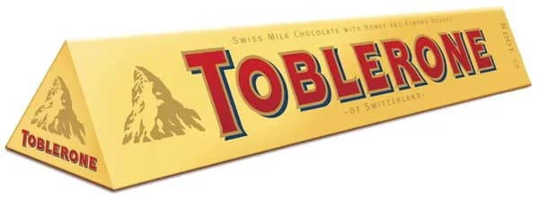 Шоколад швейцарский молочный с медово-миндальной нугой 100 г. Toblerone Milk Chocolate 100 g