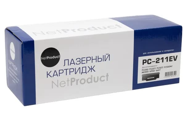 NetProduct Картридж, совместимый, Черный (black), 1 шт