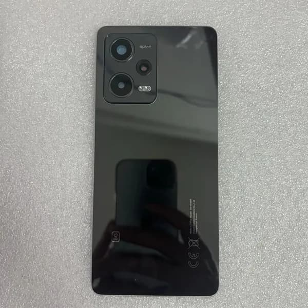 Задняя крышка аккумулятора Xiaomi 12 5G, задняя 3D-стеклянная панель для Redmi Note 12 Pro 5G, корпус для замены