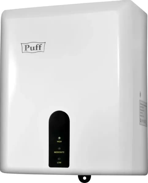 Сушилка для рук Puff, электрическая, 1200 Вт, цвет белый, (1401.376)