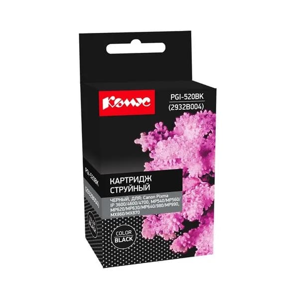 Комус Картридж, совместимый, Черный (black), 1 шт