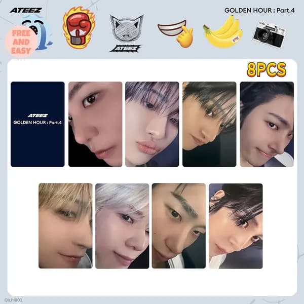 Карточка альбома ATEEZ GOLDEN HOUR Part4