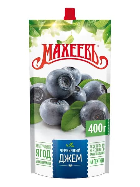 Джем Махеевъ черничный, 400 г