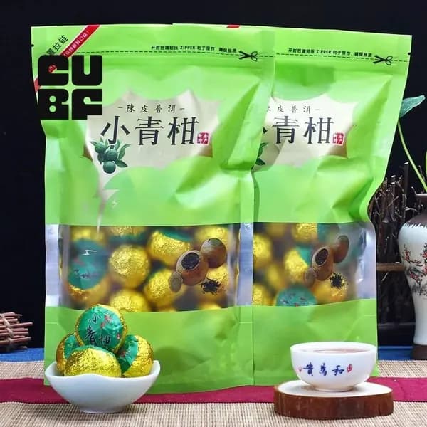 Шу Пуэр в мандарине, маленький мандарин, премиум Puer Tea