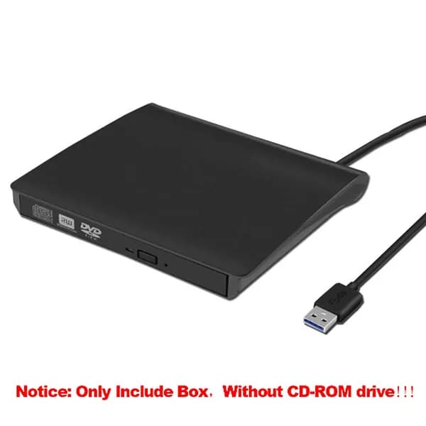 USB 3.0 внешний корпус для DVD/CD-ROM RW и HDD SATA, толщина 12,7 мм