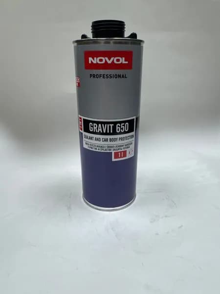 NOVOL HS GRAVIT 650 Антигравий - герметик черный, уп.1л