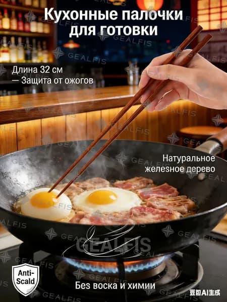 Зажимы для китайских палочек, 32 см, 1 шт