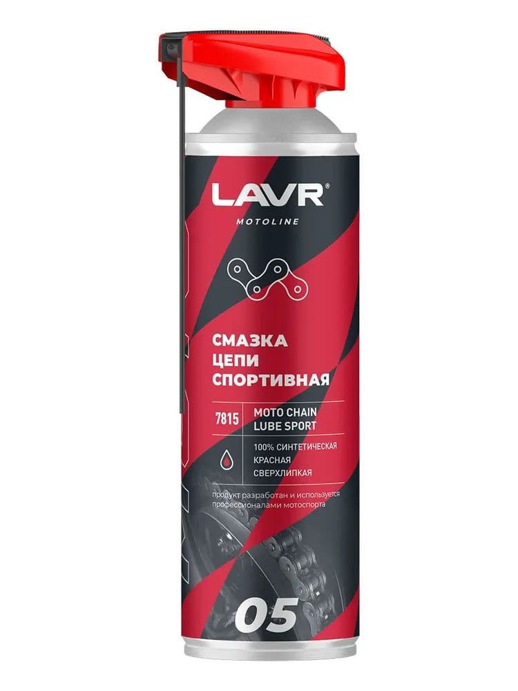 LAVR MOTO Смазка цепи Спортивная, 650 мл.