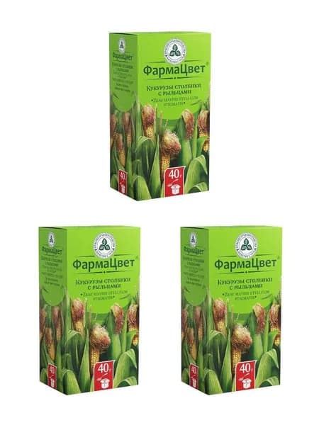 Кукурузы столбики с рыльцами, 40 г, 3 шт