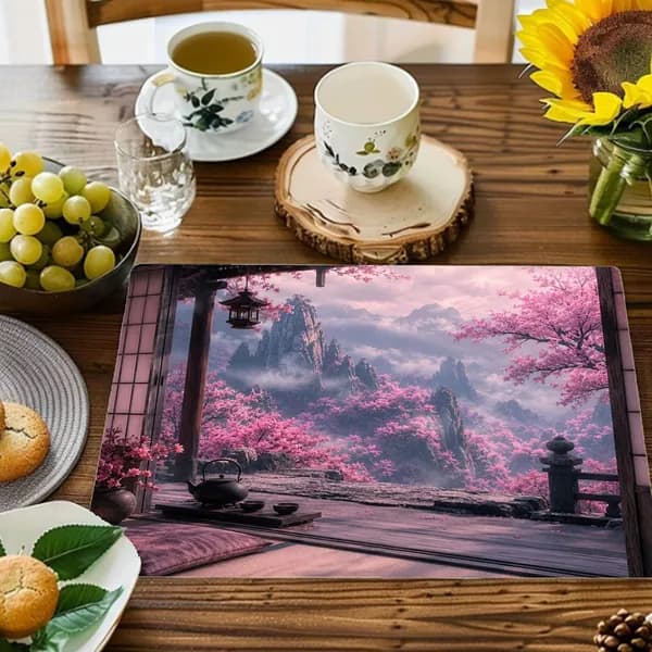 Салфетка сервировочная Искусственные материалы 32x42см, 1шт.