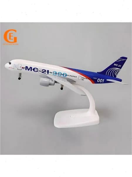 Металлическая Модель Самолета MC-21 Аэрофлота MC21 16CM