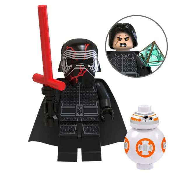 Фигурка Star Wars Кайло Рен по 9 эпизоду // Звездные Войны / Минифигурка Совместимая с конструкторами