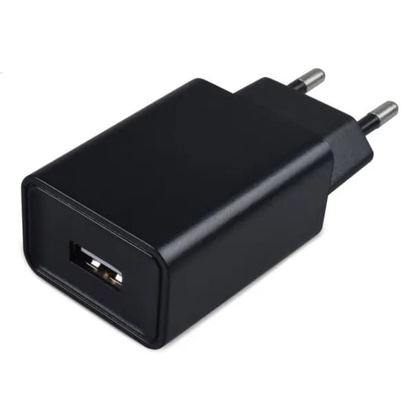 Зарядное устройство USB с быстрой зарядкой, Черный - EU
