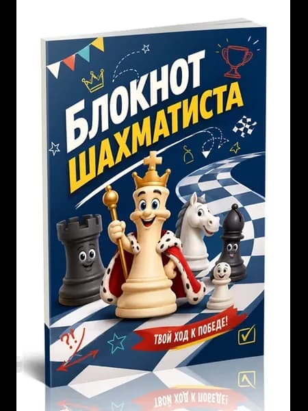 Блокнот шахматиста для записи партий