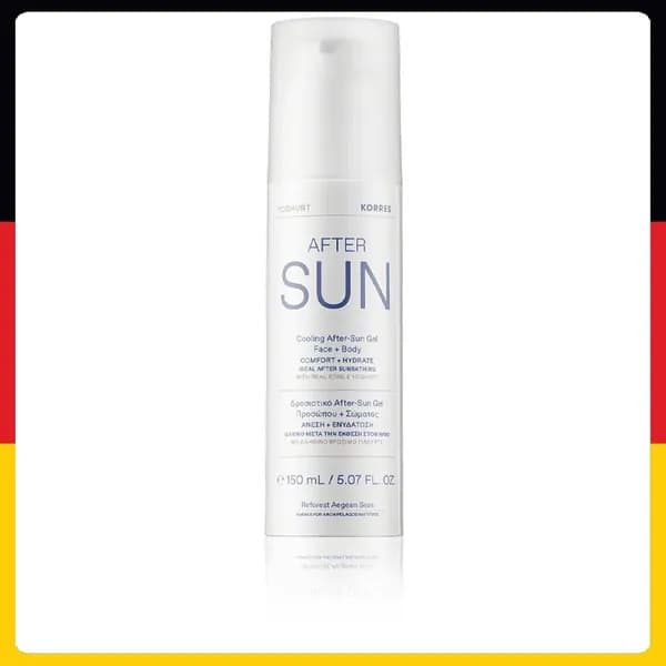 Средство после загара Korres Sun Care Cooling After Sun Gel Face Body, 150 мл