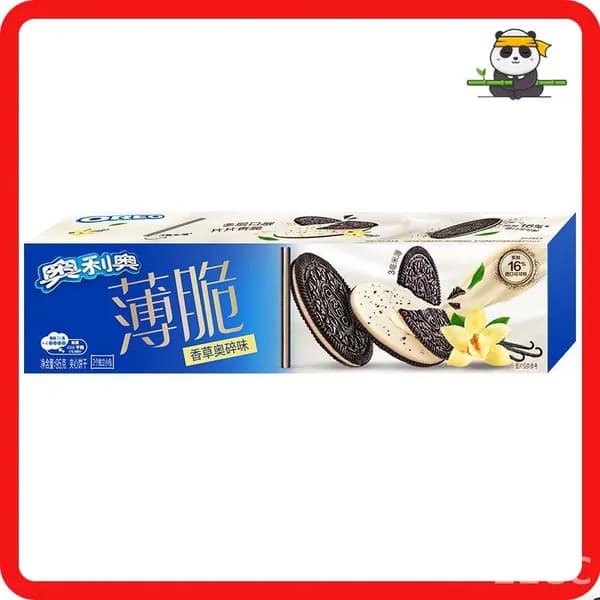 Новый продукт Oreo - хрустящее печенье для сэндвичей, коробка 95 г, ультратонкое печенье, послеобеденный чай, повседневные закуски