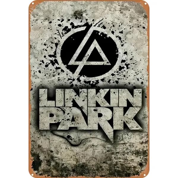 Металлическая табличка Linkin Park, музыкальная серия, 20 30 см