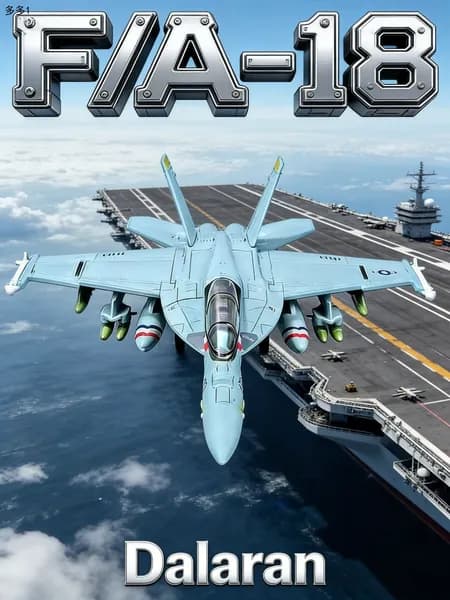 F/A-18E/F Супер Шершень (Super Hornet) сборная модель самолёта 1/72 без клея и покраски, США, Су-35