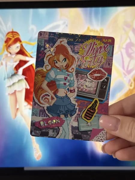 Коллекционная карточка винкс Winx ранг UR Блум 2025