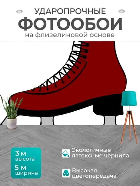 Фотообои "Коньки, катание на коньках, фигурное." 5x3м