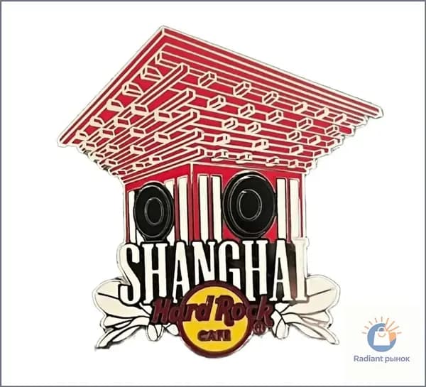 Значок Hard Rock Cafe Shanghai Expo Pavillion