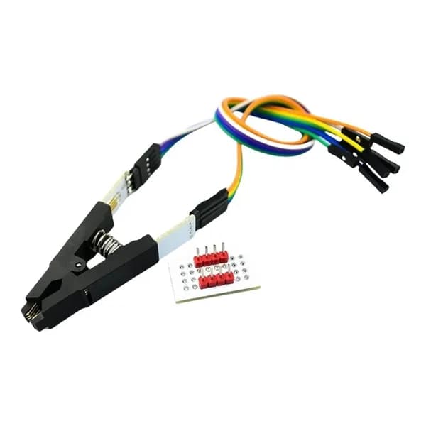(1 комплект) Восьмиконтактный зажим для BIOS SOP8 широкий и узкий корпус 8-контактный универсальный зажим-адаптер clip