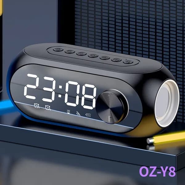 S8 Bluetooth-колонка с RGB-подсветкой, 360 звуком и FM-радио