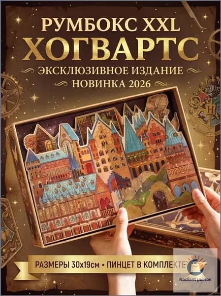 Румбокс-антистресс Хогвартс XXL/ Эксклюзивное издание